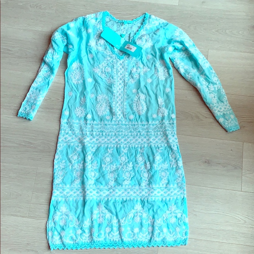 New with Tags - Sky Blue Melissa Odabash Smock